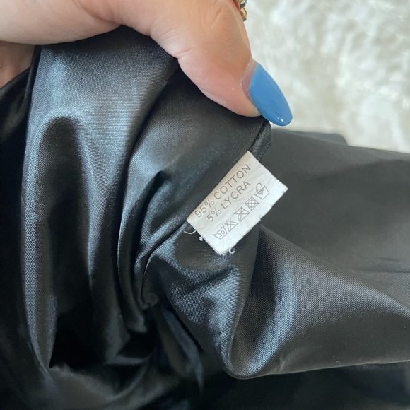 Y2K Vintage Metallic Ribbon High Rise Babydoll Skirt - Picture 6 of 11